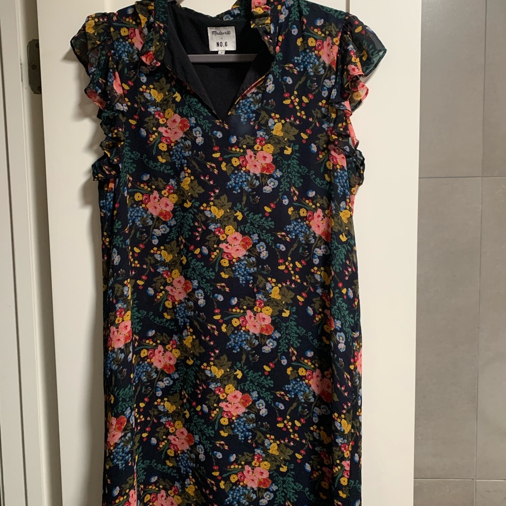 COPY - Maxwell No. 6 black floral mini dress